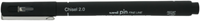 Uni-ball fineliner chisel 2,0 mm nero - penna calligrafica