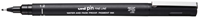 Uni-ball fineliner nero 1,2 mm - Penna da disegno Uni Pin