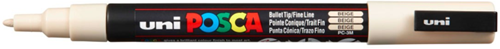 Posca pennarello vernice 3M beige - marcatore creativo per hobby e arte