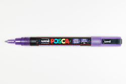 Posca pennarello glitter viola - marcatore creativo per bambini e artisti
