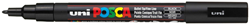 Posca pennarello vernice nero 3M - marcatore creativo per superfici diverse