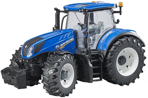 Bruder trattore New Holland T7.315 veicolo agricolo giocattolo blu