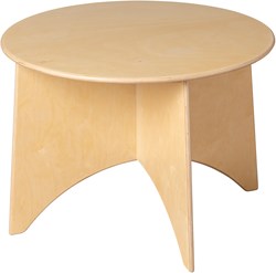 Van Dijk Toys tavolo rotondo per bambini in legno, diametro 75 cm, altezza 60 cm