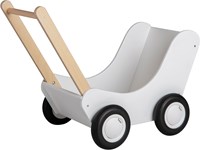 Van Dijk Bambole Passeggino bianco (flatpacked) (Qualità per la cura dei bambini)