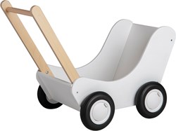 Van Dijk Bambole Passeggino bianco (flatpacked) (Qualità per la cura dei bambini)