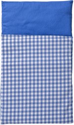 Van Dijk Toys Piumone - Azzurro e bianco a quadretti