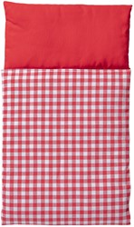 Van Dijk Toys Piumone - Rosso e bianco a quadretti
