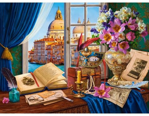 Castorland puzzle Natura morta veneziana - puzzle da 2000 pezzi