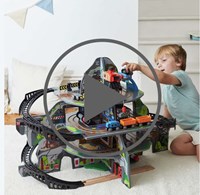 Hape pista treno in legno potente miniera di montagna set gioco - miniera di montagna-2