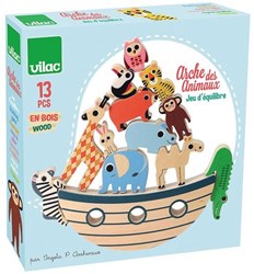 Vilac gioco di equilibrio arca degli animali gioco di famiglia in legno Ingela P.Arrhenius