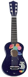 Vilac chitarra giocattolo in legno arcobaleno Andy Westface blu chitarra bambini