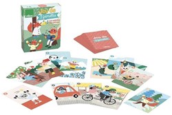 Vilac gioco di carte attività animali Michelle Carlslund famiglia