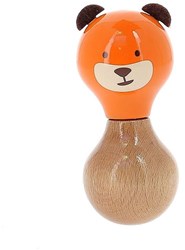 Vilac sonaglio in legno Marcel l’orso - giocattolo colorato per bambini