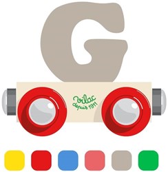 Vilac vagone giocattolo lettera G - giocattolo educativo in legno