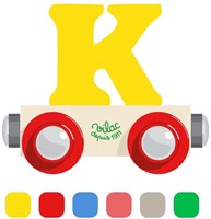 Vilac carro giocattolo lettera K multicolore educativo cartone
