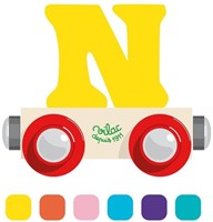 Vilac carrozza giocattolo in legno lettera N - giocattolo educativo