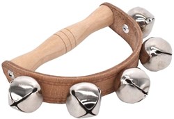Voggenreiter strumento musicale - Corona di campanelli in legno per bambini