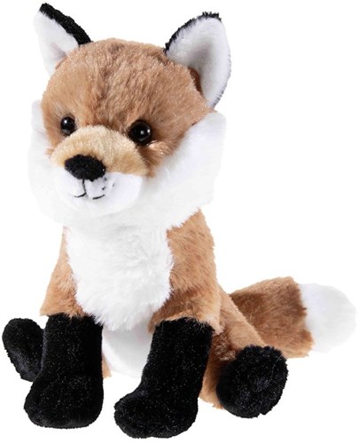 Heunec peluche volpe seduta 32cm giocattolo morbido