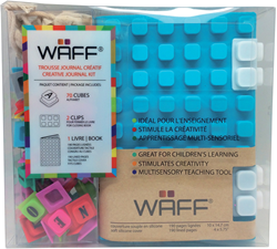 Waff diario creativo set - A6 multicolore quaderno silicone
