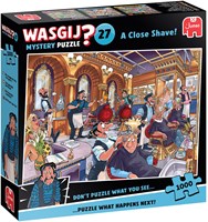 Jumbo puzzle Wasgij Mystery 27 - A Close Shave! - 1000 pezzi-2