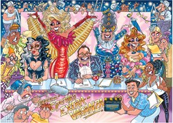 Jumbo puzzle WASGIJ Rule the Runway! 1000 pezzi gioco puzzle