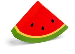 BigJigs giocattolo anguria frutta in legno per bambini