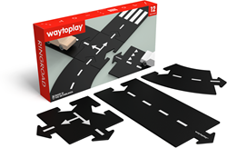 Waytoplay pista flessibile Ring Road set gioco 12 pezzi