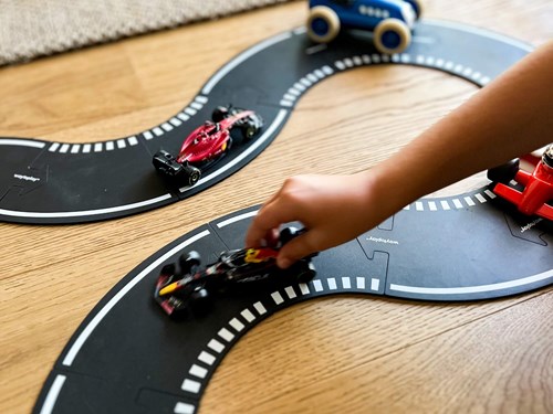 Waytoplay pista da corsa flessibile Grand Prix circuito 24 pezzi giocattolo-2