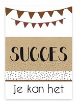 Pepermints biglietto auguri successo - carta motivazionale per incoraggiamento