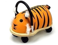 Wheelybug cavalcabile tigre grande - giocattolo cavalcabile in legno tigre