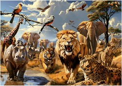 Educa puzzle animali selvaggi - 1000 pezzi per adulti e ragazzi
