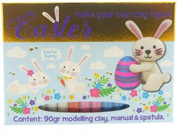 Wins Holland set figura di argilla con coniglio di Pasqua - kit modellare per Pasqua