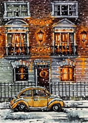 Grafika puzzle invernale 500 pezzi adulti cartone