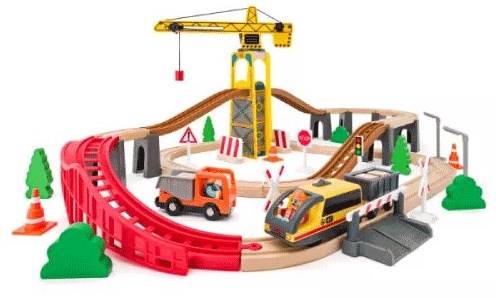Woody Woody set ferroviario Crane 93073