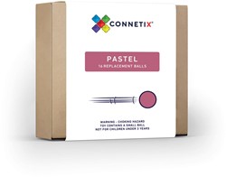 Connetix Piastrelle Magnetiche Palle di Marmo Pastello 16 Pezzi