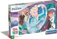Clementoni puzzle Frozen - 104 pezzi XXL - Puzzle Disney bambini-2