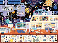 Nathan XXL Teile - In Space - Search and Find - 150 Teile