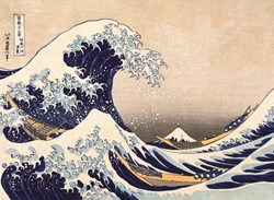 Trefl puzzle - La Grande Onda di Kanagawa - Hokusai Katsushika - 200 pezzi XXL