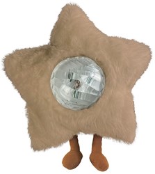 Zazu proiettore galaxy luce notturna per bambini e neonati - beige