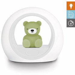 Zazu luce notturna Billy l’orso verde con sensore pianto e luce LED