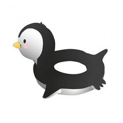 Heless Anello da nuoto bambola pinguino 35-45 cm accessorio giocattolo